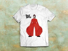 David Bowie Ziggy Stardust Graphic Print T Shirt TE368