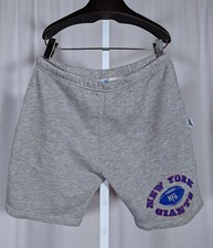 New York Giants Vintage 80s 5050 Football Gray Jersey Shorts Medium BIKE 34-30"