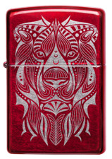 Lion Tattoo Design Zippo Lighter (Zippo Code 49109)
