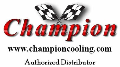 1942-1952 Ford Trucks Flat head configuration Radiator,Aluminum 2 Row Champion
