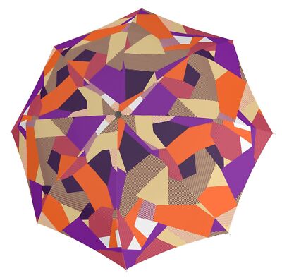 doppler Fiber Magic Bold Regenschirm Orange orange hellbraun Neu