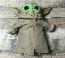 Baby Yoda Plush Doll 13 Inch Grogu Star Wars Stuffed Animal Disney Cute Squishy