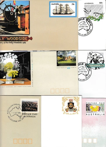 Australian Pre Paid Postal Stationary     Mint & First Day of Issue