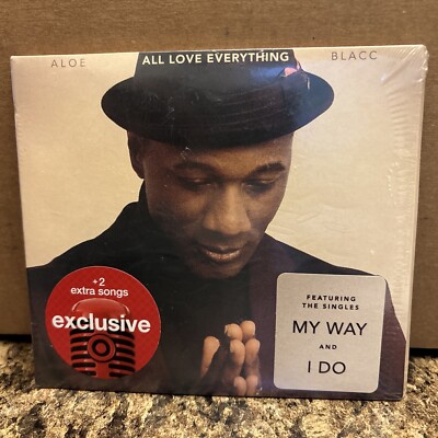 All Love Everything by Aloe Blacc (CD, 2020, Target Edition +2 Songs) NEW