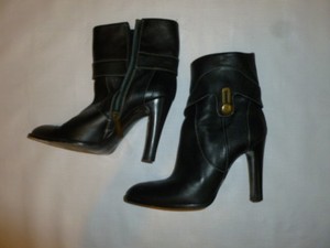 bcbg black booties
