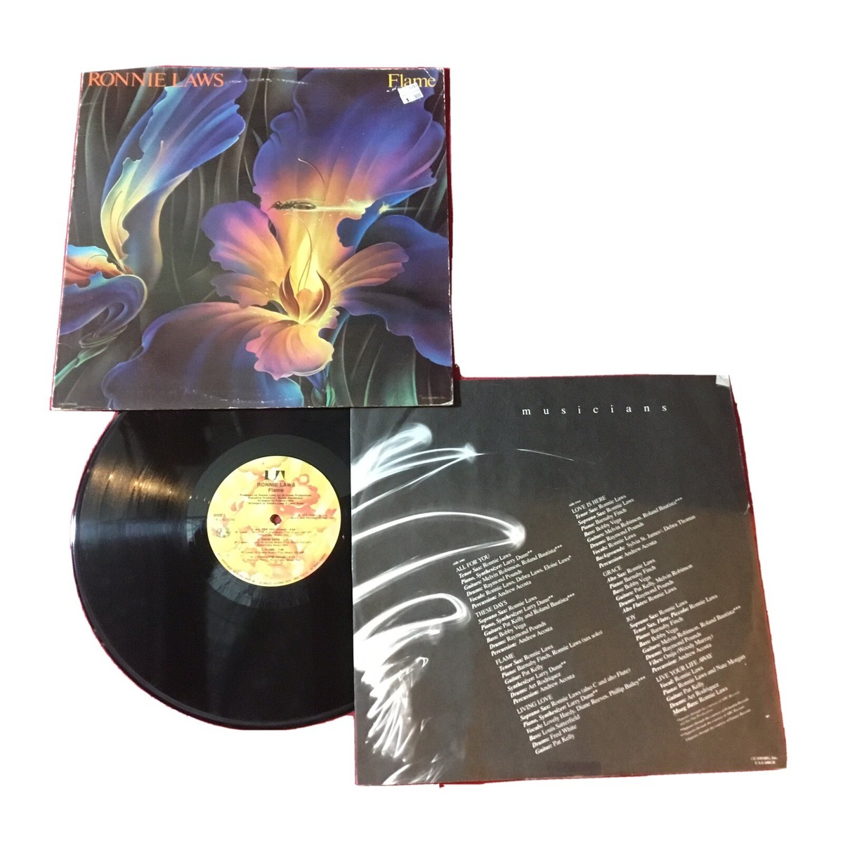 Ronnie Laws – Flame *1978:United Artists UA-LA881-H *VINYL Ronnie Laws – Flame *1978:United Artists UA-LA881-H *VINYL
