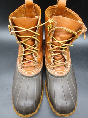 Waterproof winter boots with rubber toe & leather body men’s by L.L.Bean SZ 11 L.L. Bean Bean Boots—We Tested and Reviewed the Iconic Duck Boot main image 4