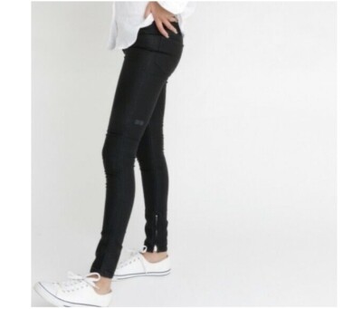 KSUBI Size Super SKINNY Zip Jeans womens Squawk Rinse Blue Retail: $198