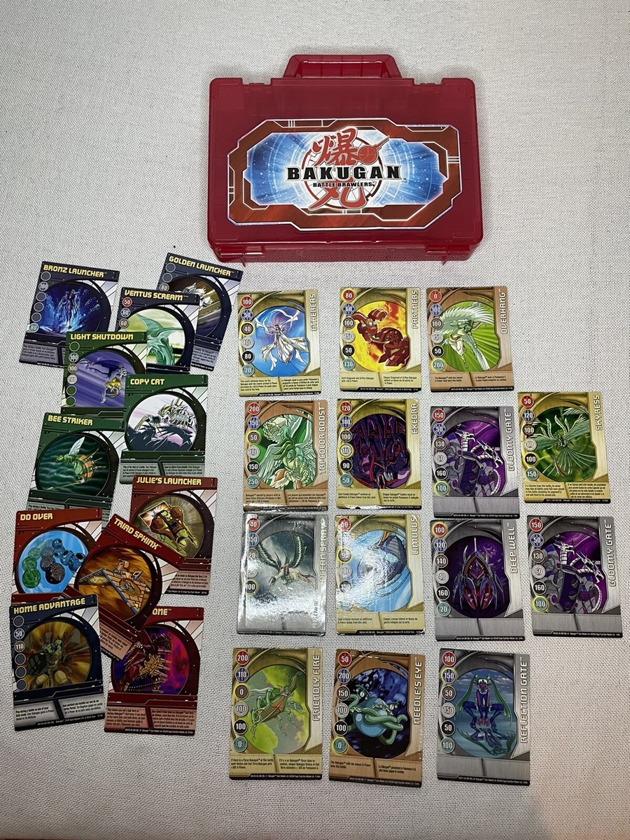 爆丸 レア 初期 28mm含む 14個セット カード ケース付き BAKUGAN Bakugan Hopper with Card SEGA TOYS Pack Thailand Edition Opened