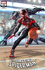 Amazing Spider-Man 72 Kael Ngu Basketball Trade Variant Miles Morales