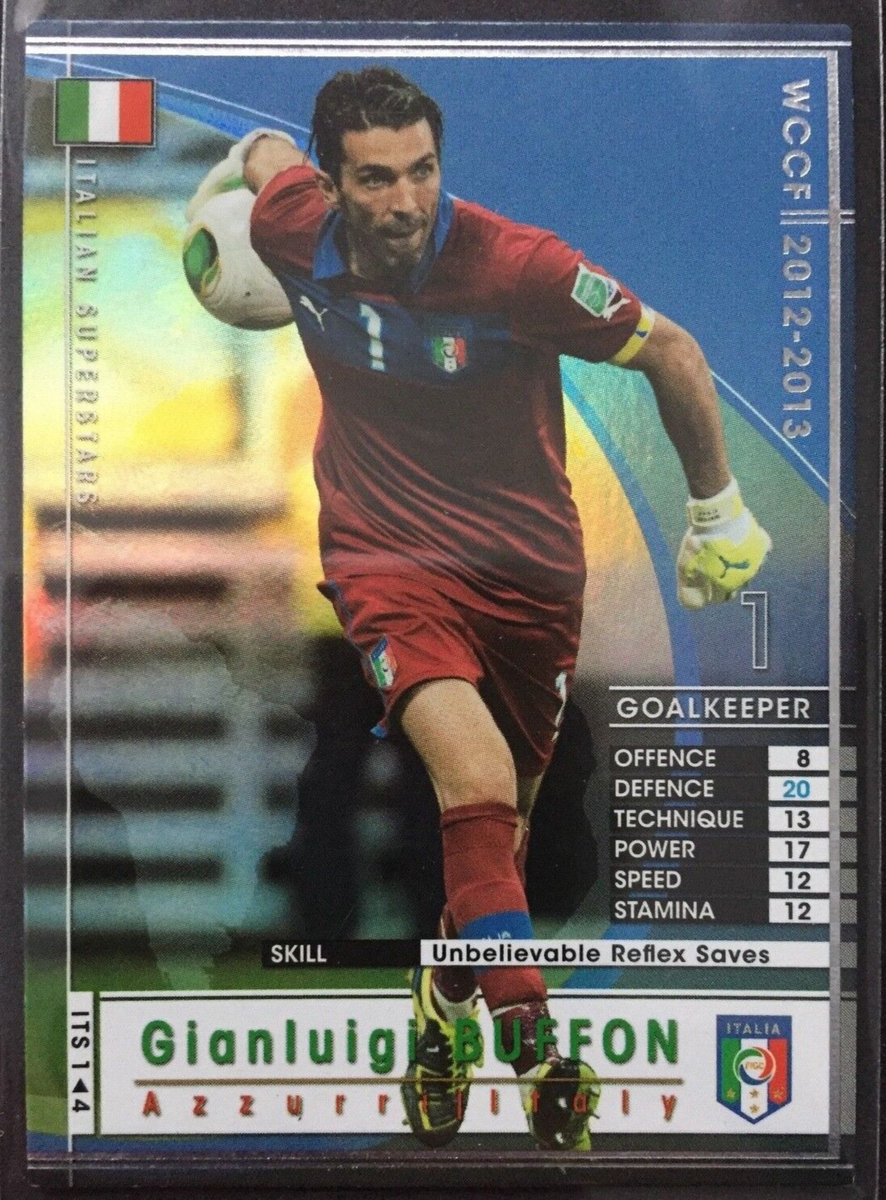 Wccf オグボンナ 2012-13 Panini SEGA WCCF ITS1 Gianluigi Buffon Italian Superstars