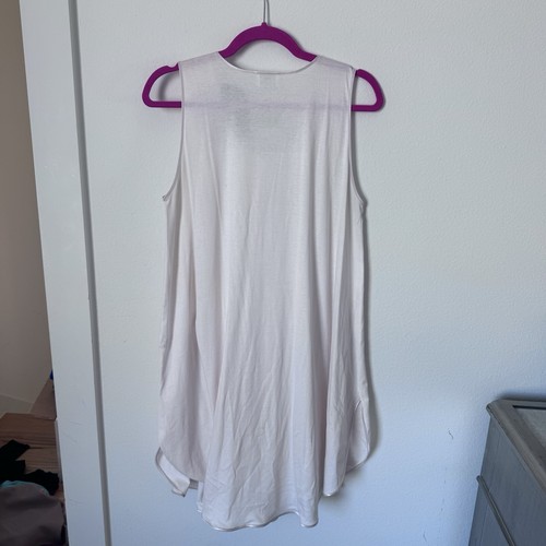 Hanro of Switzerland Cotton 100% Cotton Peach S Nightgown Sleep Shirt Dress - Picture 6 of 6