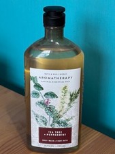 BATH BODY WORKS AROMATHERAPY TEA TREE PEPPERMINT BODY WASH FOAM BATH 10 OZ
