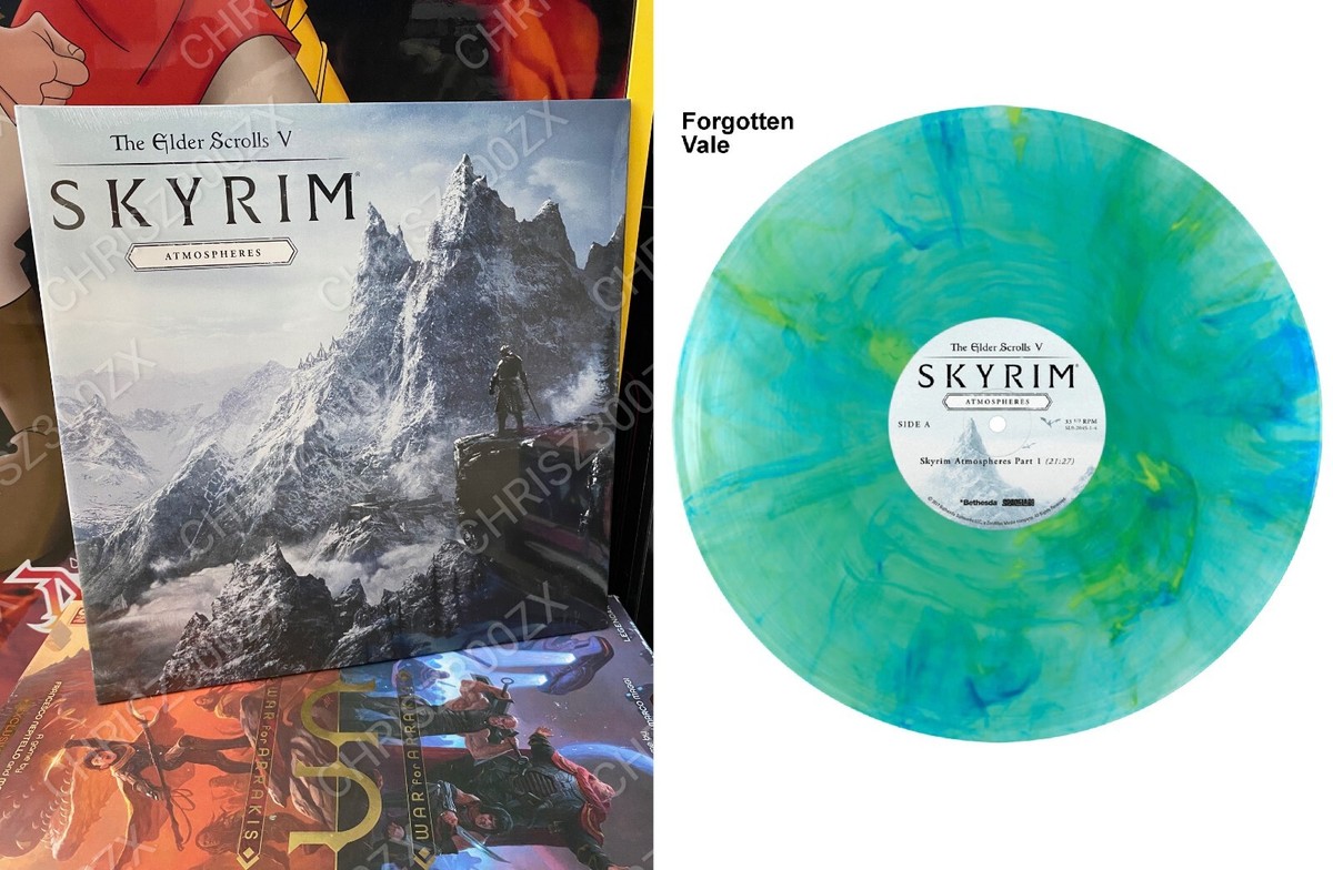 The Elder Scrolls V Skyrim Atmospheres Vinyl Record Soundtrack LP