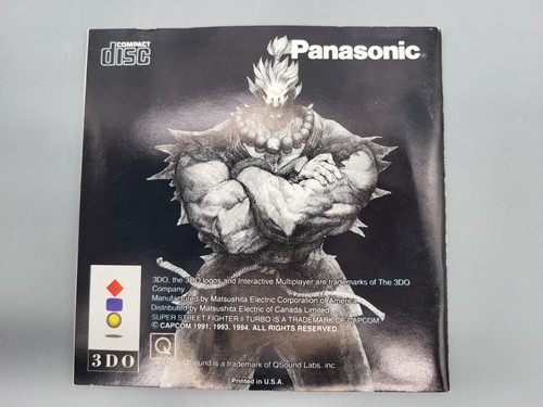 Super Street Fighter II 2 Turbo Panasonic 3DO Complete - Original Owner Tested - Picture 15 of 24