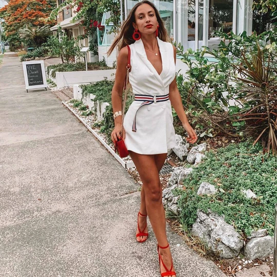 White blazer sales dress kookai