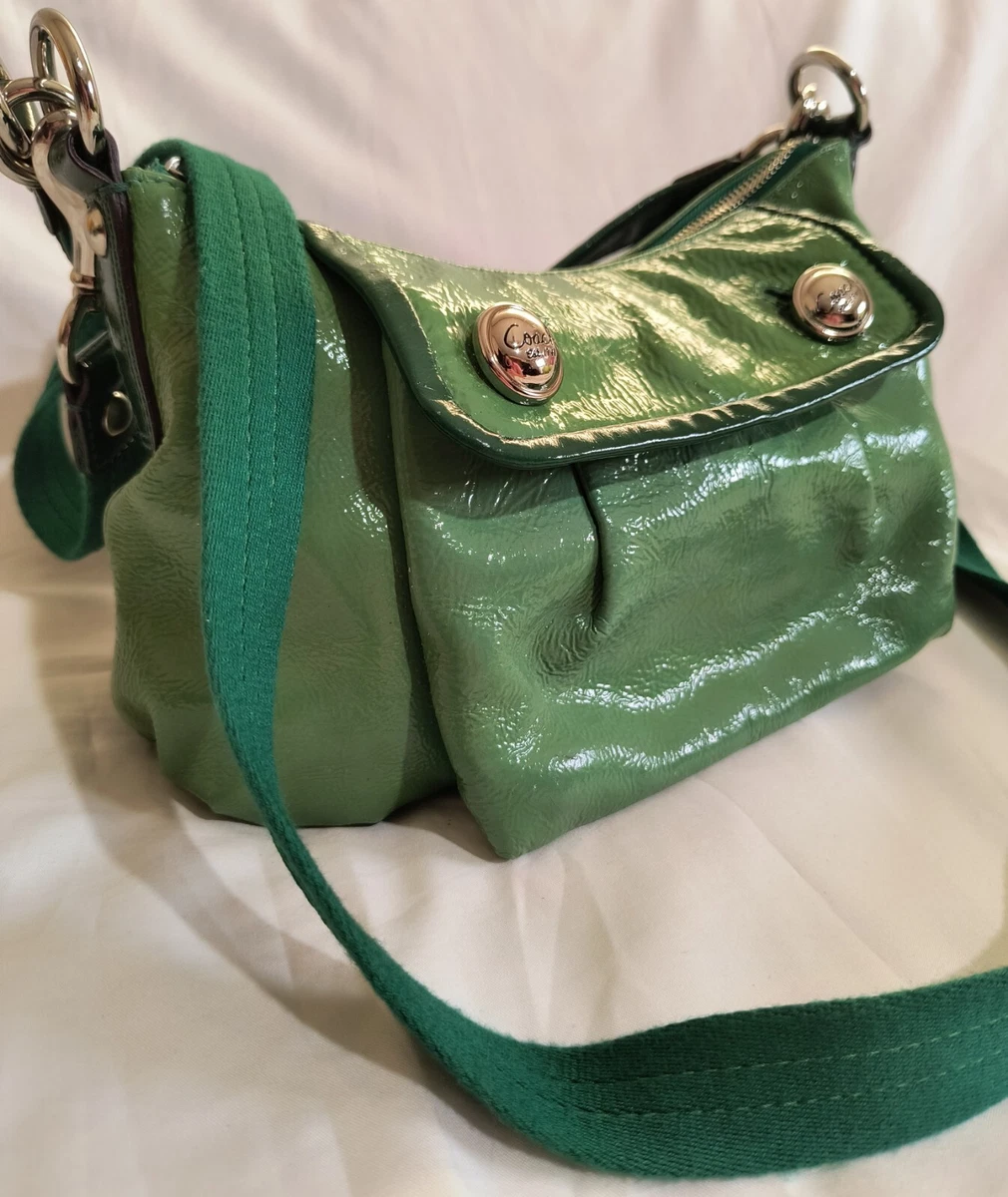 Preços baixos em Bolsas e Sacolas de Patente Coach Verde Para as