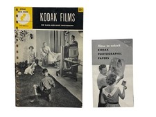 Vintage 1956 Kodak Data Book Kodak Films for Black  White Photography 1st Pri