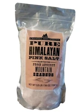 Himalayan Pink Salt from Crystal Mountains 3.5lb Bag