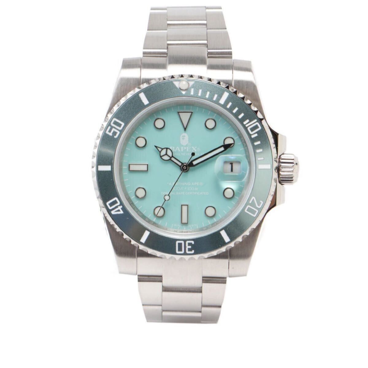 時計BAPE A BATHING APE TYPE 1 BAPEX SAX サックス - 腕時計(アナログ)