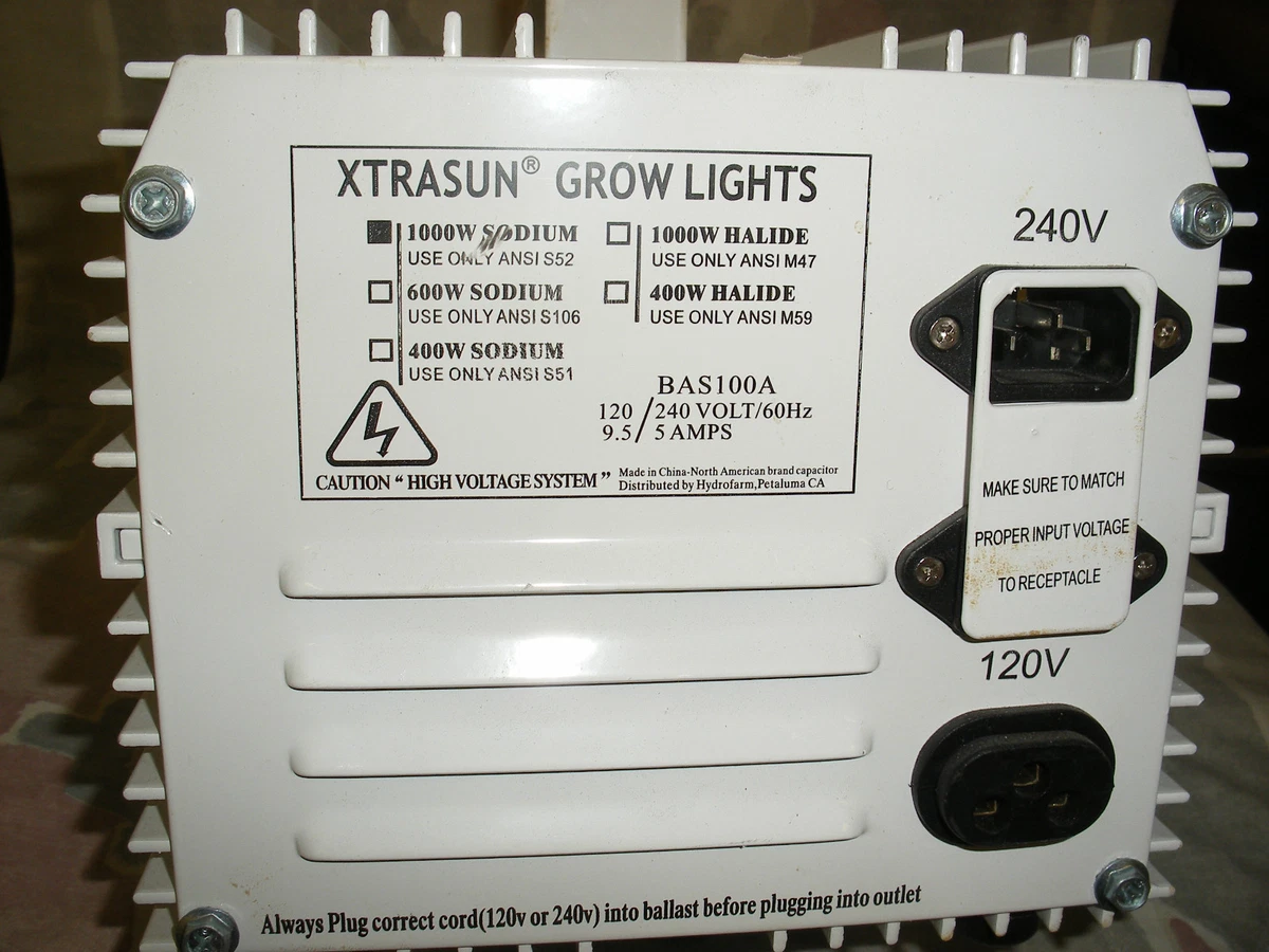 1000 watt online sodium grow light