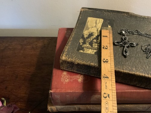 Vintage Black Crucifix Pendant By Avon - Picture 8 of 8