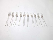 10 Grain of Wheat Bulbs 12v 60ma 3mm Stereo Indicator Bulbs with Tracking 