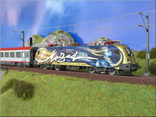 DCC Sound Wolfgang Amadeus Mozart Jubiläumsjahr Taurus E-lok ÖBB 1116 DC GL NEU - Bild 4 von 12