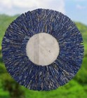 Crystal Wall Haging , Lapis Lazuli Mirror , Looking Glass , Round Wall Mirror