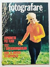 FOTOGRAFARE MARZO 3-1970 GIANNI DI MONTEZEMOLO - PAOLO DI PAOLO RIVISTA