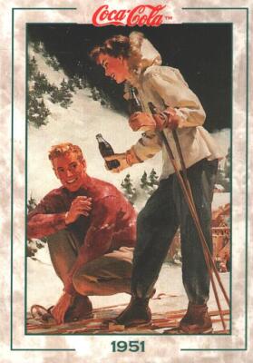 The Coca-Cola Collection Card - Series 2 USA No. 147 - Trivia Card 1994 ed. Ma...