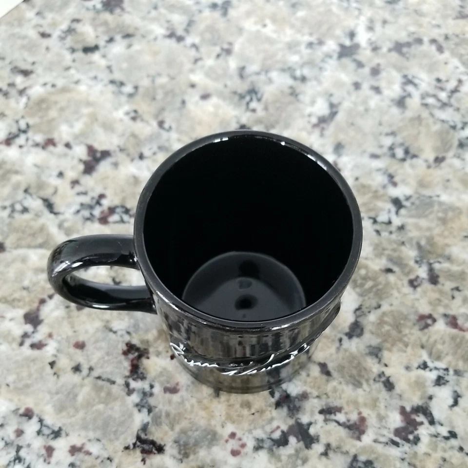 Taza de café Ryan Newman 12 NASCAR Penske Racing negra roja blanca coche rara Foto 3 de 4