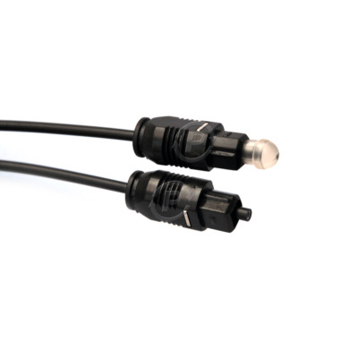 4ft Premium Digital Audio Optical Cable Optic Fiber HD Toslink SPDIF Cord 2 Pack