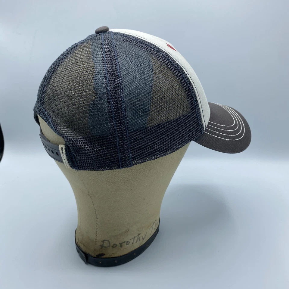 Gorra de camionero Billabong California Love para mujer SnapBack malla espuma ala gris Foto 3 de 4