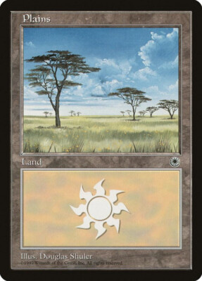 20 Basic Land - SAME ART - Plains - Portal - MP-NM - Magic MTG FTG