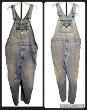 Vintage Liberty Overalls Mens 50 x 32 TWO PAIR Broken In Farm Worn Distressed
