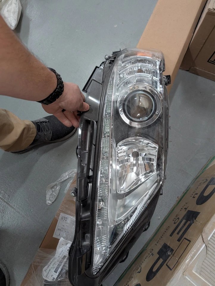 Conjunto de faros Lexus ES350 2013-2015 mercado de accesorios diestro Foto 3 de 3