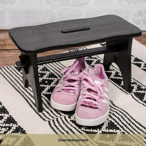 Creative Deco Holz Hocker | 39 x 18 x 21 cm | Tritthocker Holzbank | 5 Farben - Bild 35 von 35