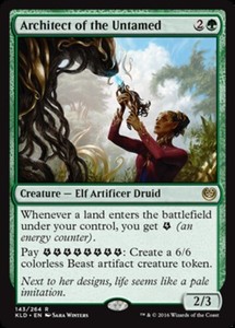 Architect of the Untamed x4 - Kaladesh - NM-Mint, English - Kaladesh
