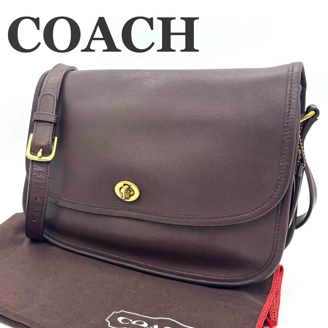 Coach 9790 Vintage Old City Bag Crossbody Bag Dark Brown Coach 9790 Vintage Old City Bag Crossbody Bag Dark Brown