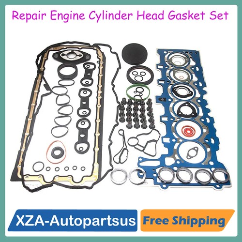 Valve Cover Gasket + Bolt Set + Shaft Gaskets Kit OEM For BMW 525