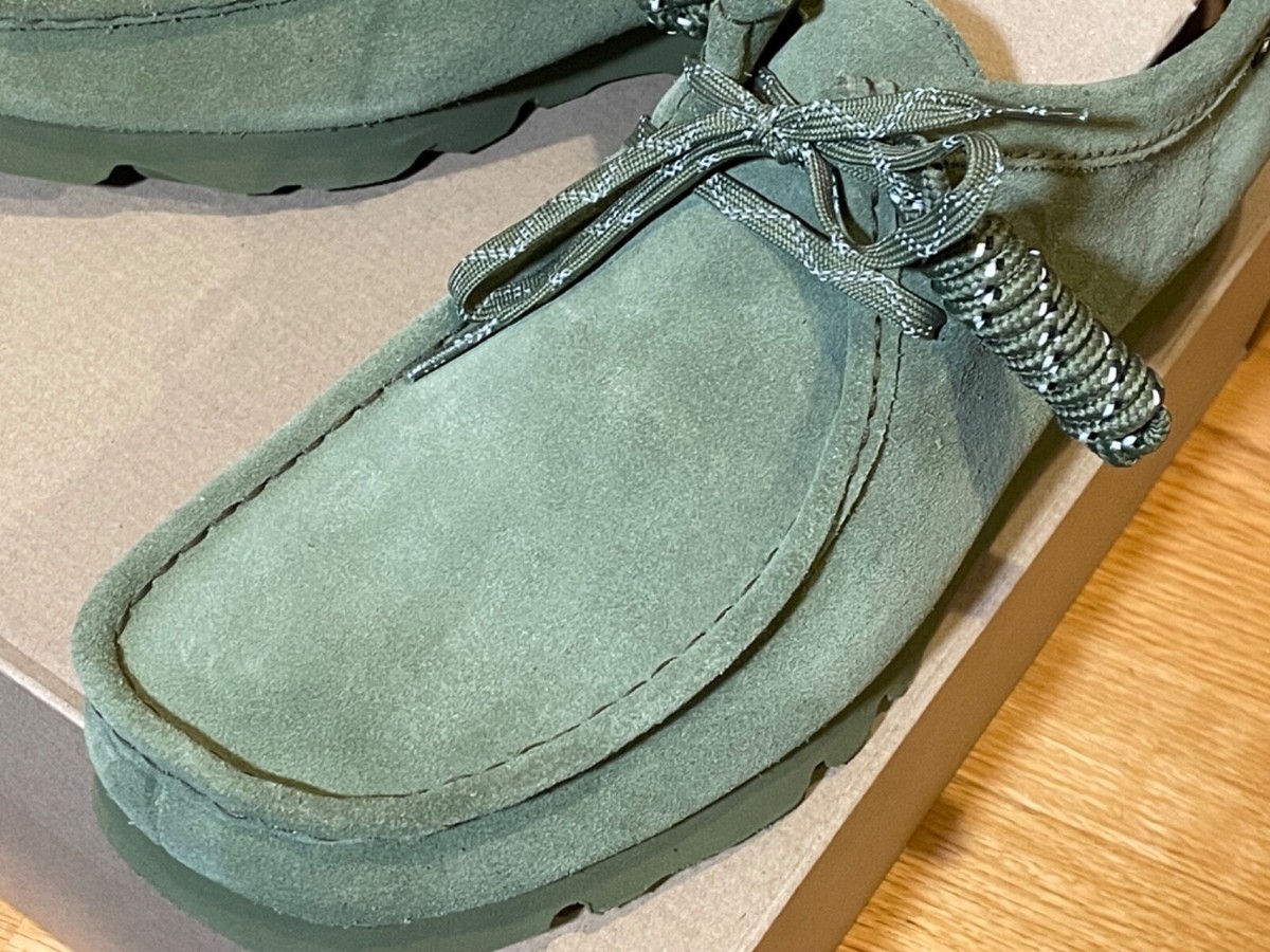 Clarks Originals Wallabee GTX GORE-TEX Vibram Mens - Loden Clarks Originals Wallabee GTX GORE-TEX Vibram Mens - Loden