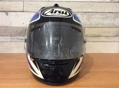 ARAI GENUINE OEM RX-7 RR4 KENNY ROBERTS JR REPLICA FULL FACE HELMET M SIZE  | eBay