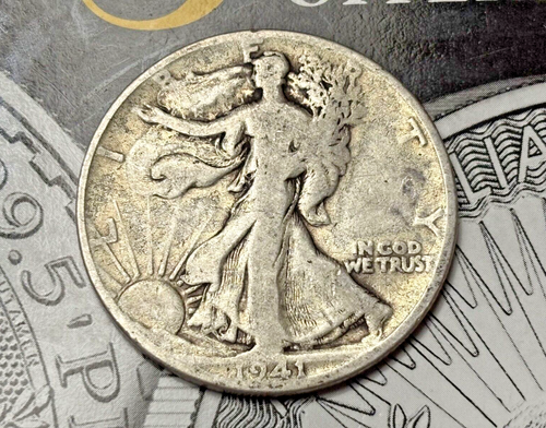 1941-S Walking Liberty Silver Half Dollar 50C