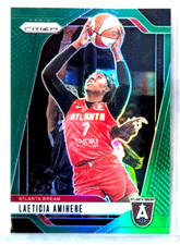 Laeticia Amihere 2024 Panini Prizm WNBA Green Prizm-#54 Atlanta Dream
