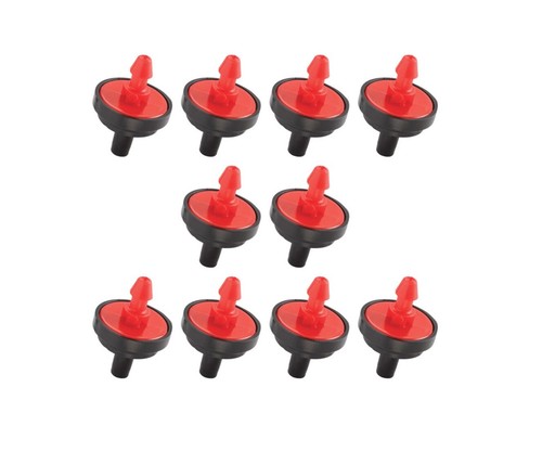 Raindrip R108CT Pressure Compensating Dripper, 1/2 GPH, Red, 10Pcs/Pk