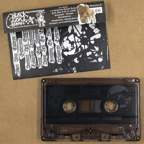 AMPUTATOR Cassette Tape INTOLERANT PROFANATORY DOMINATION Death Metal MISFITS - Imagen 3 de 10