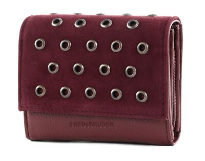 FREDsBRUDER Hey You Rock Flap Wallet Geldbörse Red Wine weinrot Neu