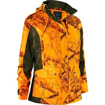 Deerhunter Damen Lady Estelle Jacke Damen (Realtree Edge  Orange)