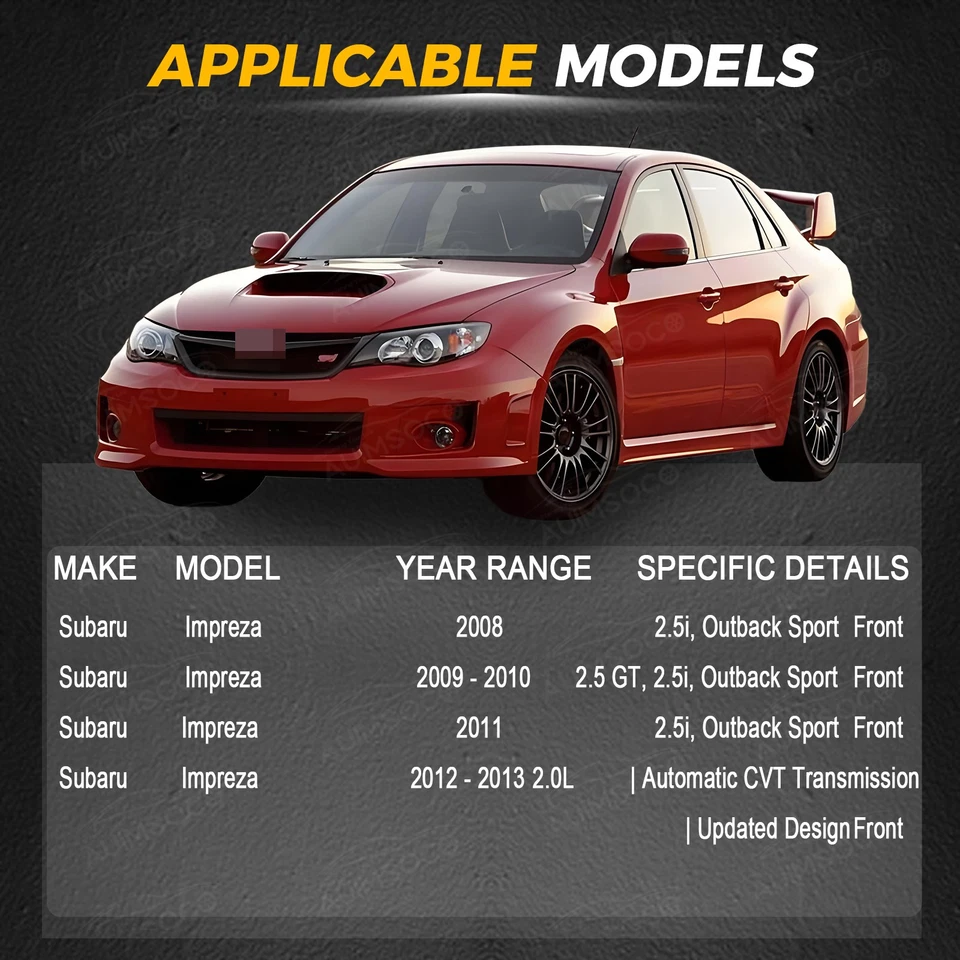 Conjunto de eje delantero CV para Subaru Legacy 2005 2006 2007 2008 2009 Foto 2 de 4